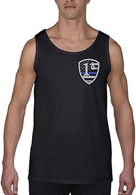 THIN BLUE LINE USA 1* Asterisk Thin Blue Line Tank Top