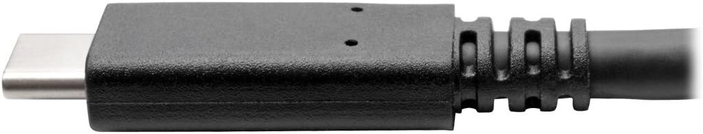 Tripp Lite USB C Cable w/ 5A Rating 20V (100W) 10 Gbps M/M USB 3.1 Gen 2 USB Type C USB-C USB Type-C 3ft 3' (U420-003-G2-5A)