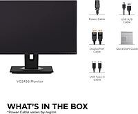 VIEWSONIC Docking Monitor with USB-C, Ethernet and Ergonomic Stand
