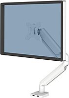 Fellowes Platinum Series Monitor Arm for 40-Inch Monitors, Full Motion, VESA Mount, USB Ports, Ergonomic