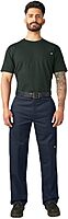 DICKIES Men's Loose Fit Double Knee Work Pants – Durable Twill Utility Trousers