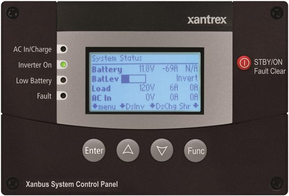 Xantrex Xanbus System Control Panel (SCP) f/Freedom SW2012/3012