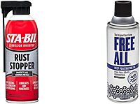 STA-BIL Rust Stopper Anti-Corrosion Spray Lubricant and Free All Rust Eater Deep Penetrating Oil