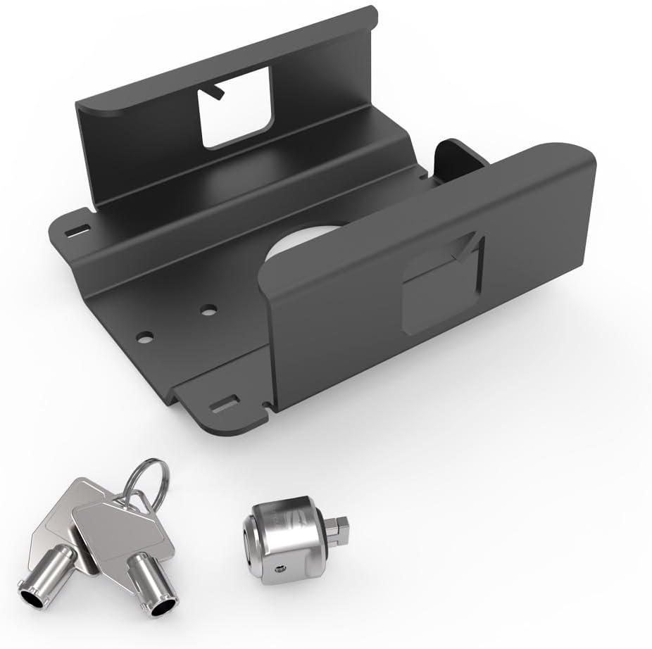 Compulocks Apple TV Security Mount for 4K (3rd Gen, 2022) - Secure Mount Bracket with Cable Management