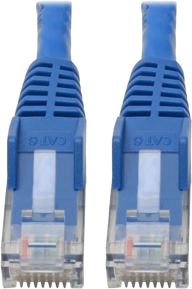 Tripp Lite Cat6 Gigabit Ethernet Snagless Molded Patch Cable, 24 AWG 550Mhz Premium UTP - N201-06N-BL