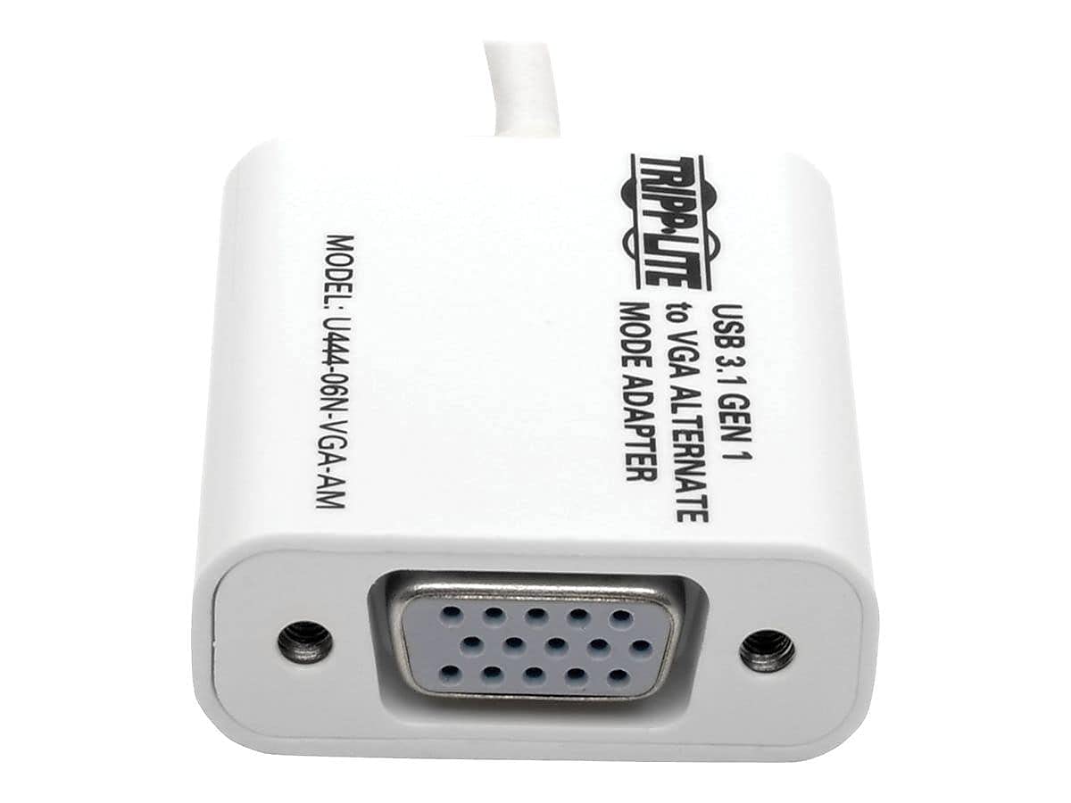 TRIPP LITE USB-C to Video Adapter Converter, 6in