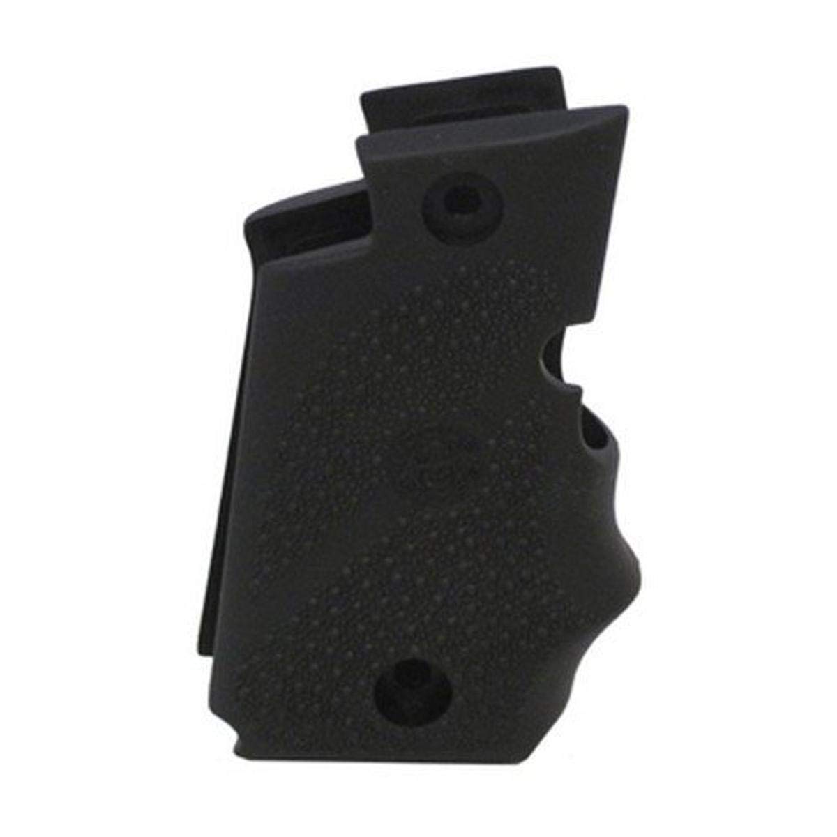 Hogue Wraparound Rubber Grips with Finger Grooves for SIG Sauer P238, Black - 38080