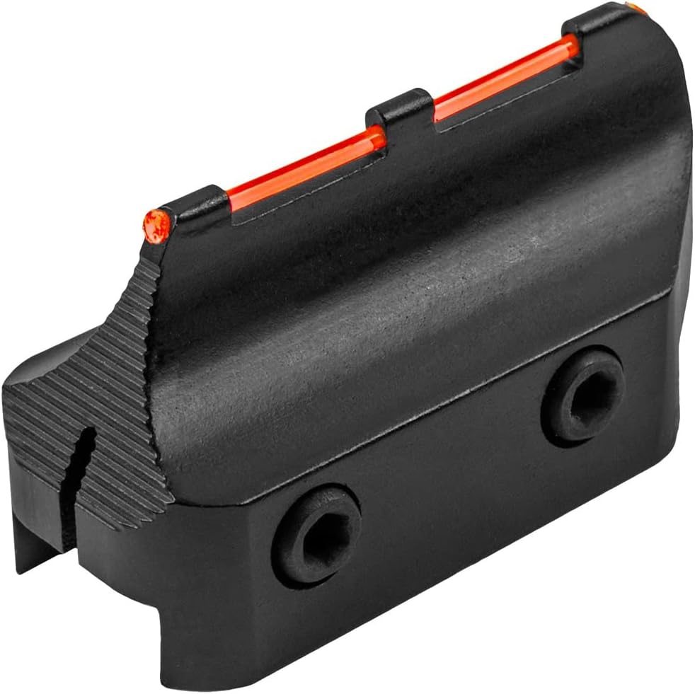 TruGlo TruPoint Xtreme Universal Shotgun Sights with Luminescent Alignment Level and Elevation Ramp for Ribbed Shotgun