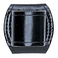 Aker Leather 541 Flashlight Holder, Basketweave Finish, Fits Streamlight Stinger/PolyStinger