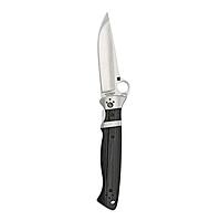 Spyderco Vallotton Sub-Hilt Specialty Knife with 3.70" CPM S30V Premium Stainless Steel Blade and Black Textured G-10 Handle - PlainEdge - C149GP