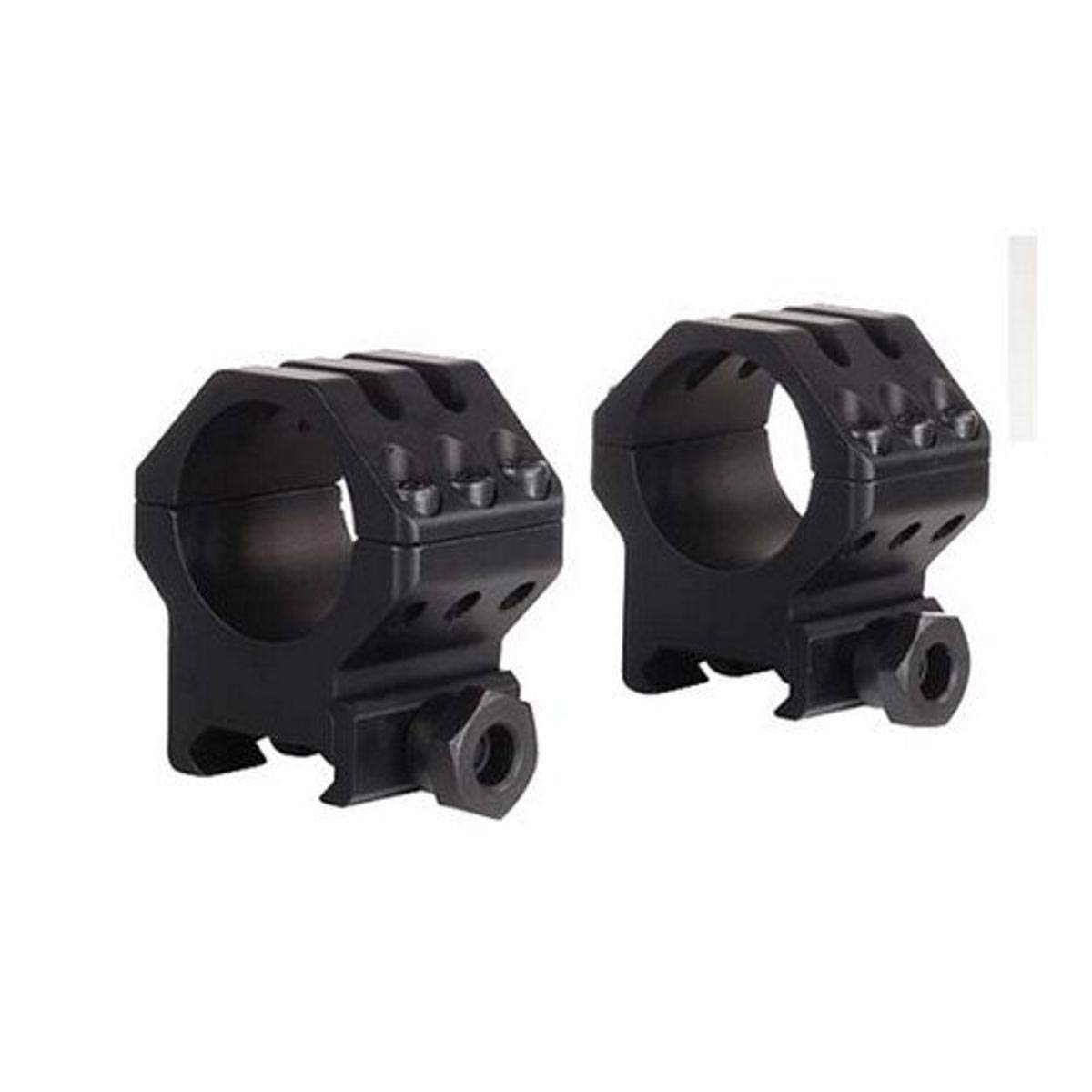 WEAVER High 6-Hole Picatinny Scope Ring - Matte Black