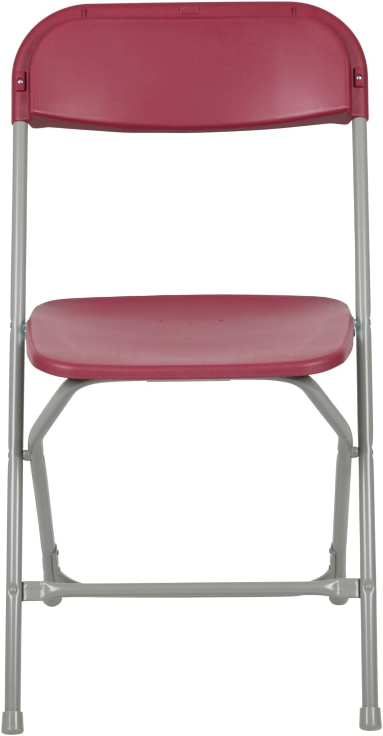 Flash Furniture Hercules Series Commercial-Grade Plastic Folding Chair - 650LB Weight Capacity