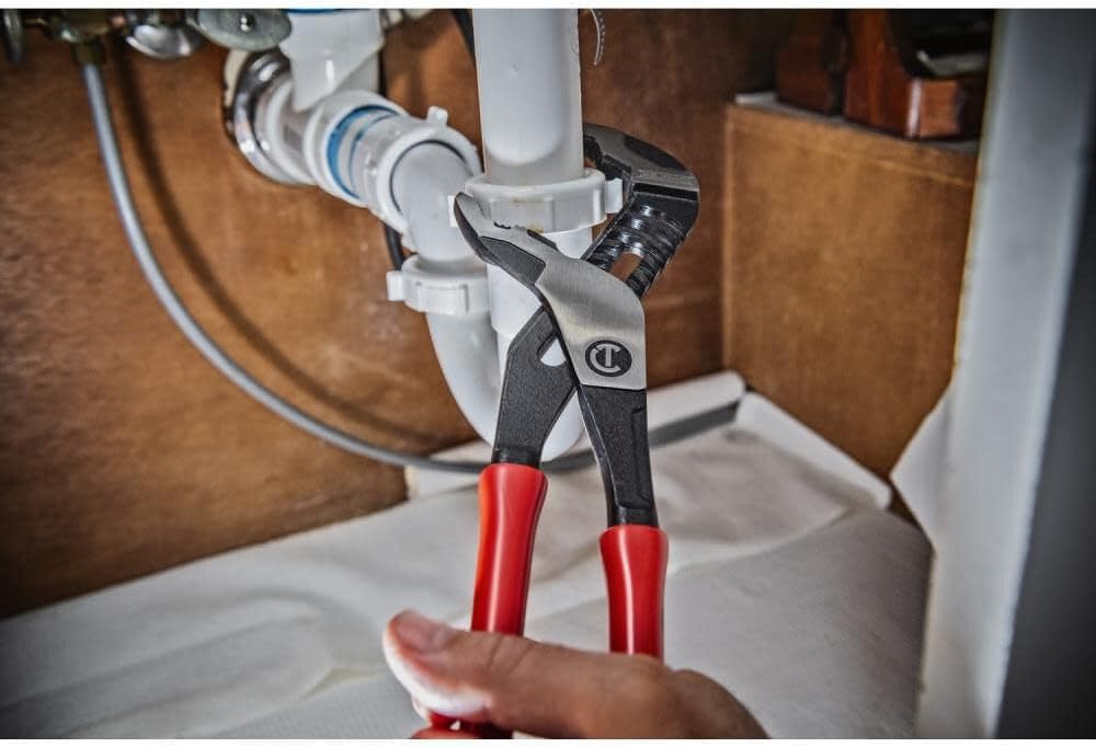 Crescent Z2 K9 V-Jaw Dipped Handle Tongue & Groove Pliers - Home Improvement, Mechanic - 10" - RTZ210V