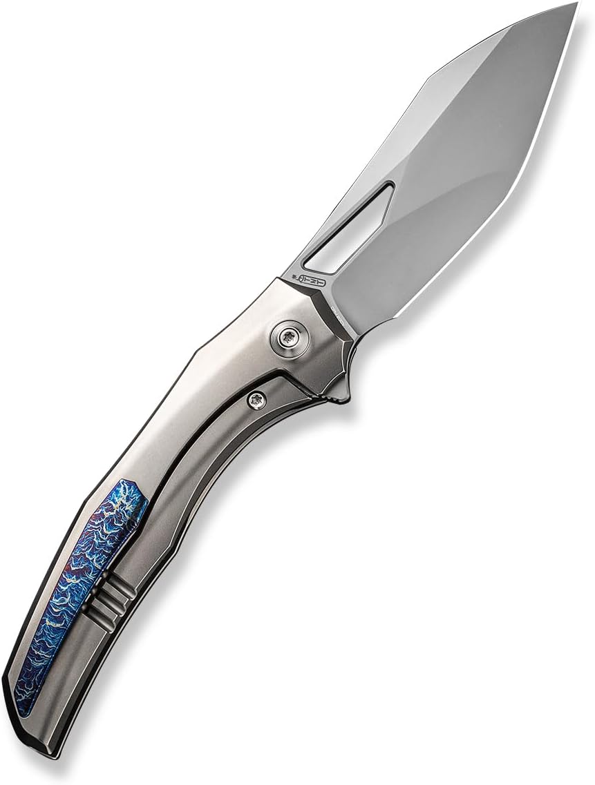 WE Toni Tietzel WE22042B-4 Polished Bead Blasted Titanium Handle