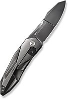 WE Knives Solid 22028-6 Frame Lock Gray Titanium Gray CPM-20CV Stainless Steel Pocket Knife