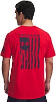UNDER ARMOUR Men's Freedom Flag Short Sleeve T Shirt