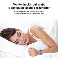Pulsera Deportiva Inteligente con Monitor de Ritmo Cardíaco