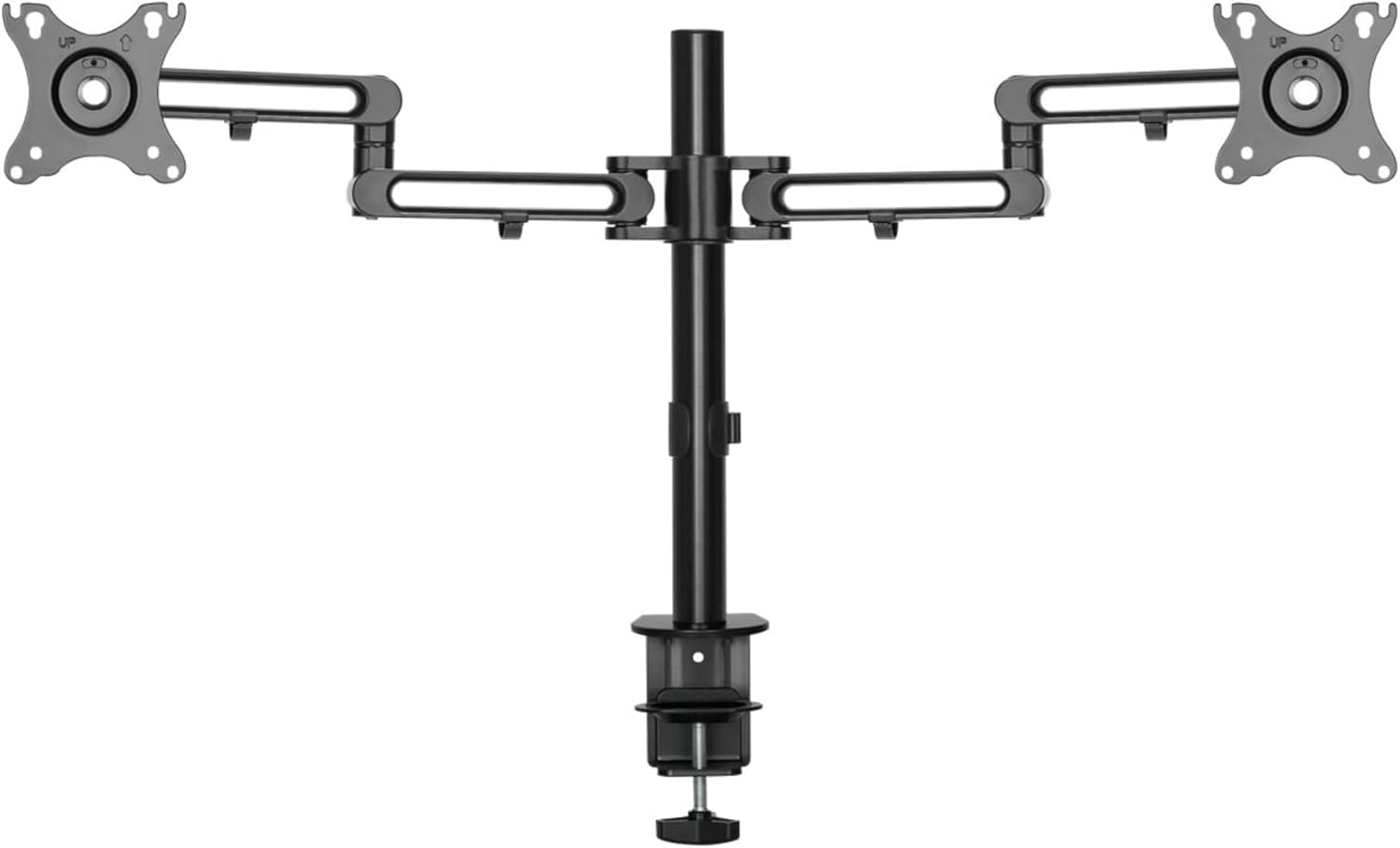 StarTech.com Desk Mount Dual Monitor Arm - Desk Clamp VESA Compatible Monitor Mount for up to 32 inch Displays