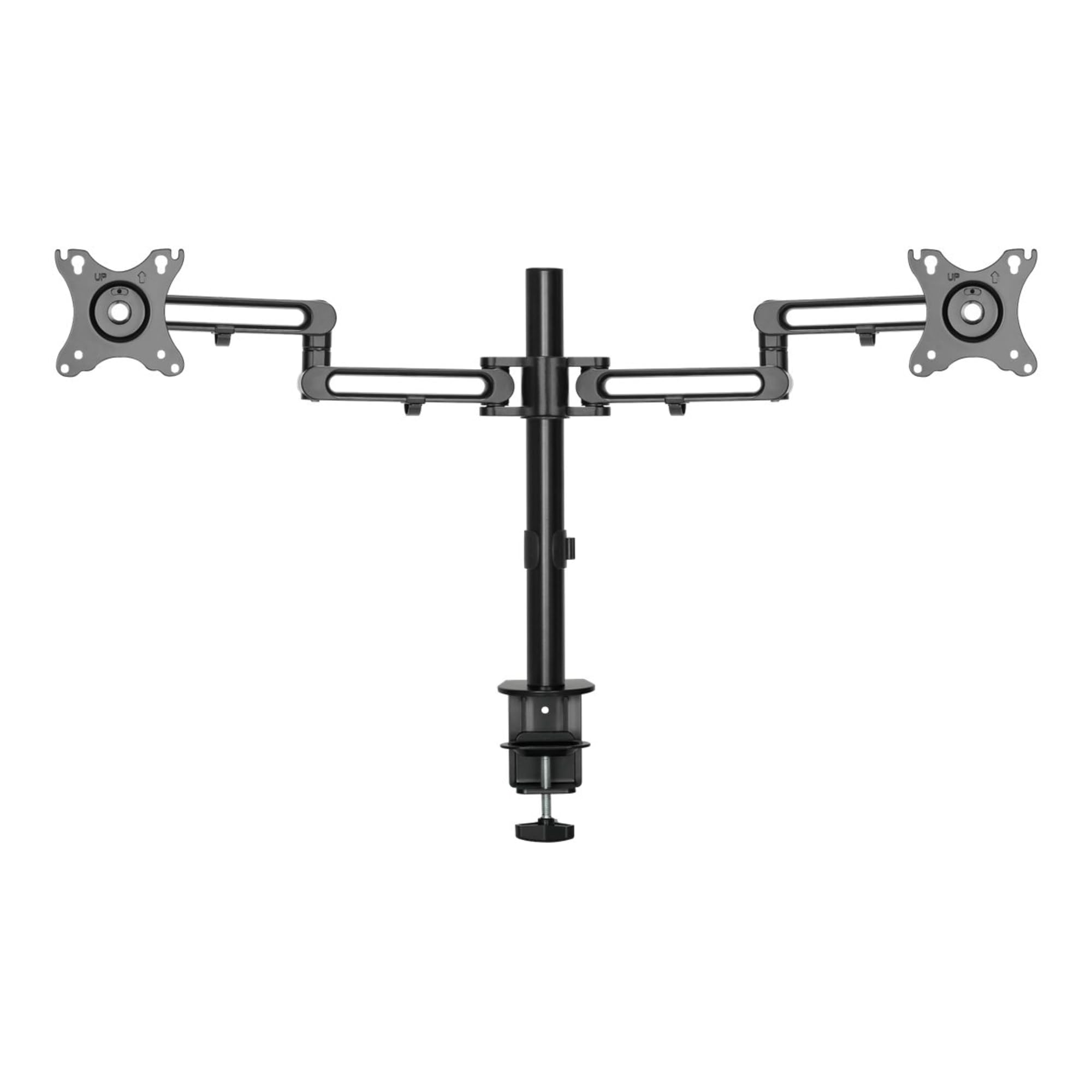 StarTech.com Desk Mount Dual Monitor Arm - Desk Clamp VESA Compatible Monitor Mount for up to 32 inch Displays