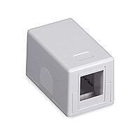 Black Box Surface Mount Housing - 1-Port, White