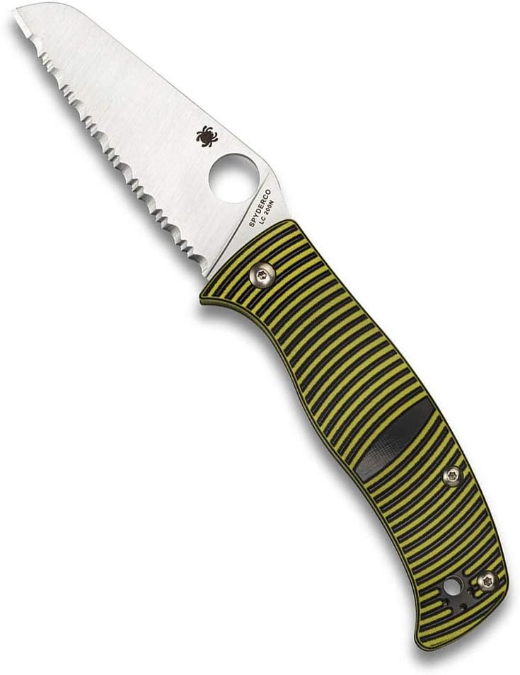 SPYDERCO Caribbean Salt Sheepfoot Knife