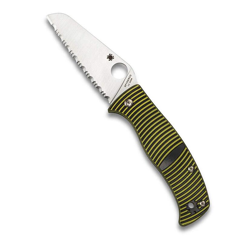 SPYDERCO Caribbean Salt Sheepfoot Knife