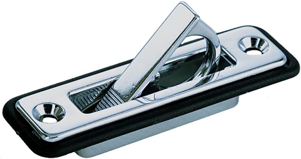 Perko 1221DP0CHR Chrome Marine Hatch Catch and Pull - Pack of 1