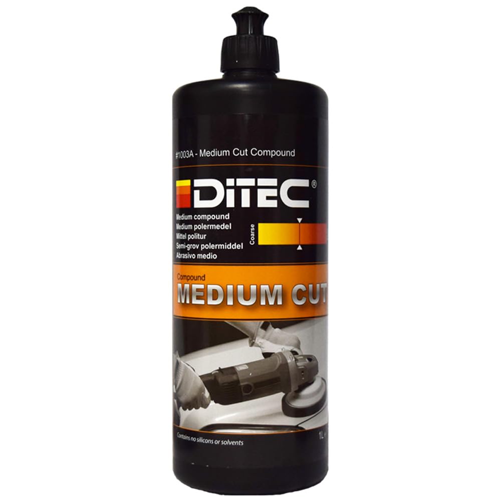 Marine/RV Gelcoat and Paint Cutting Compound - Medium Grain Boat Polishing Compound for Removing Scratches on Glossy Surfaces