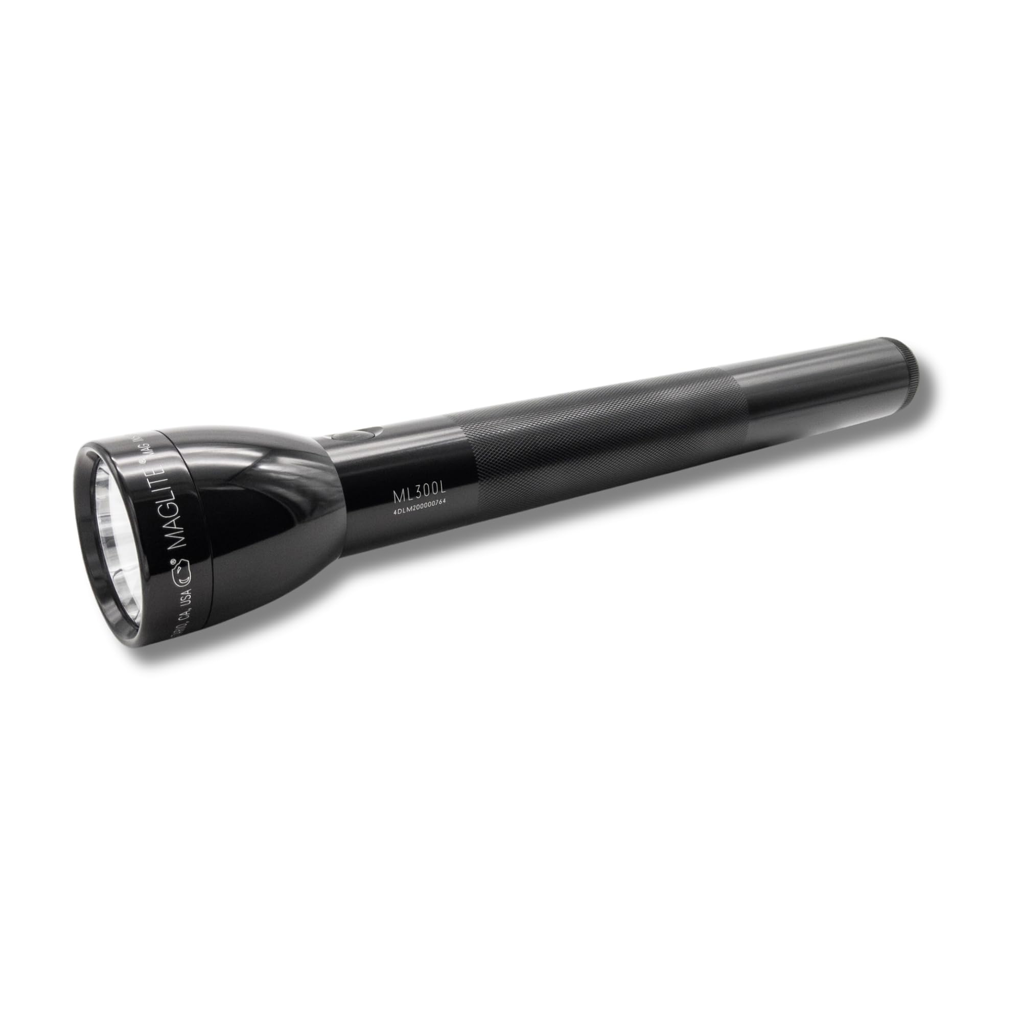 MagLite ML300L 4D LED Flashlight – 1002 Lumens, Long Runtime, Adjustable Beam, Water-Resistant, Aluminum Body – Black