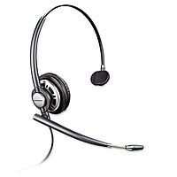 Plantronics 78712-101 EncorePRO 710 Wired Quick Disconnect Headset, Black - Not USB Compatible Standard Packaging