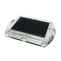 Solar Pathway Submersible LED Light, IP68 Waterproof, High-Impact Polycarbonate Body, 50-Hour Battery