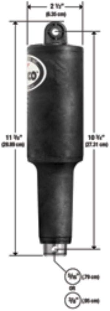 Lenco 101XD Extreme Duty Actuator - 12V - 2-1/4" Stroke w/Hardware