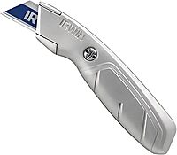 IRWIN Utility Knife, Fixed Blade (2081101), gray 1 Count (Pack of 1)