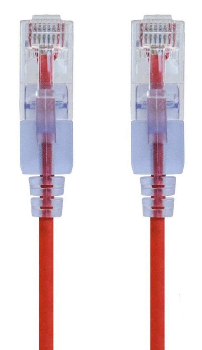 Monoprice SlimRun Cat6A Ethernet Patch Cable - 30AWG UTP Snagless RJ45 10G