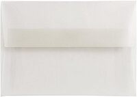 JAM PAPER Translucent Vellum Invitation Envelopes - Clear