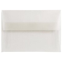 JAM PAPER Translucent Vellum Invitation Envelopes - Clear