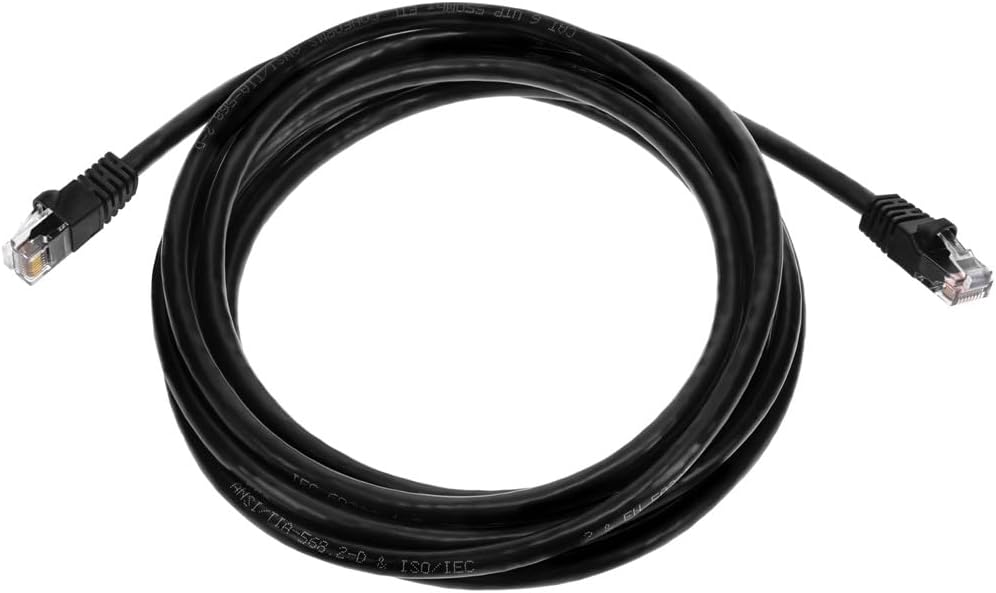 Monoprice Cat6 24AWG UTP Ethernet Patch Cable - Snagless RJ45, 550MHz, Pure Bare Copper