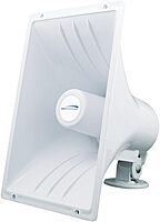 Speco 6.5 inches Weatherproof PA Speaker - SPC-40RP, 40W, 120dB, 8 Ohm, White, Durable Modern, Audio Equipment