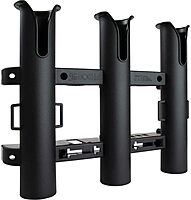 Sea-Dog Triple Threat Three Pole Rod Holder - Black