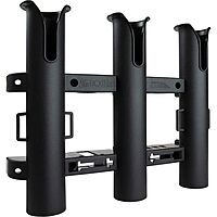 Sea-Dog Triple Threat Three Pole Rod Holder - Black