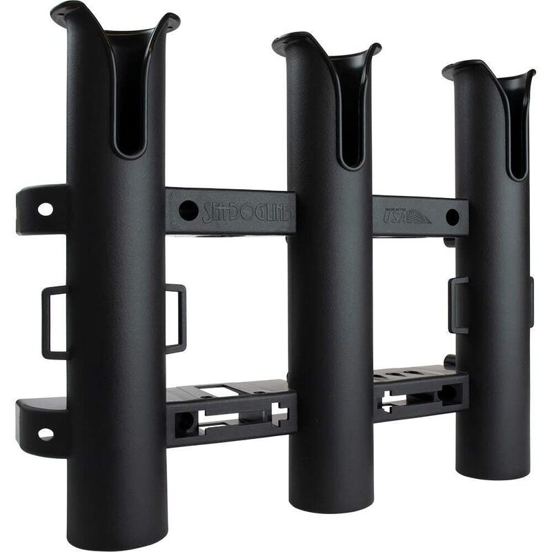 Sea-Dog Triple Threat Three Pole Rod Holder - Black