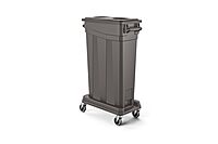 Suncast Commercial 23-Gallon Slim Narrow Trash and Recycling Bin