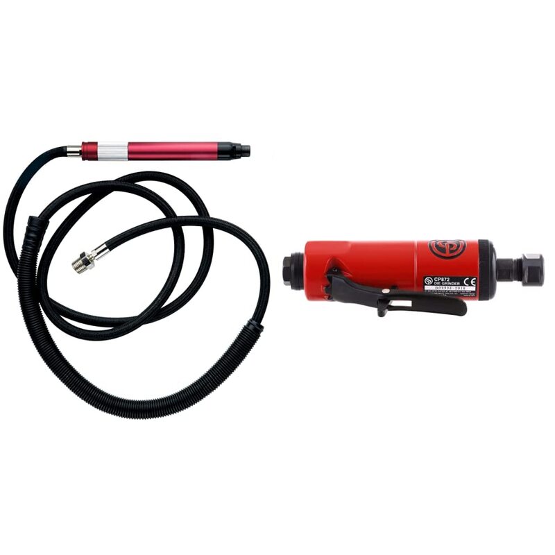 Chicago Pneumatic Air Die Grinder Tool Bundle - CP9104Q Air Pencil Die Grinder + CP872 1/4 Inch Air Die Grinder Tool Only