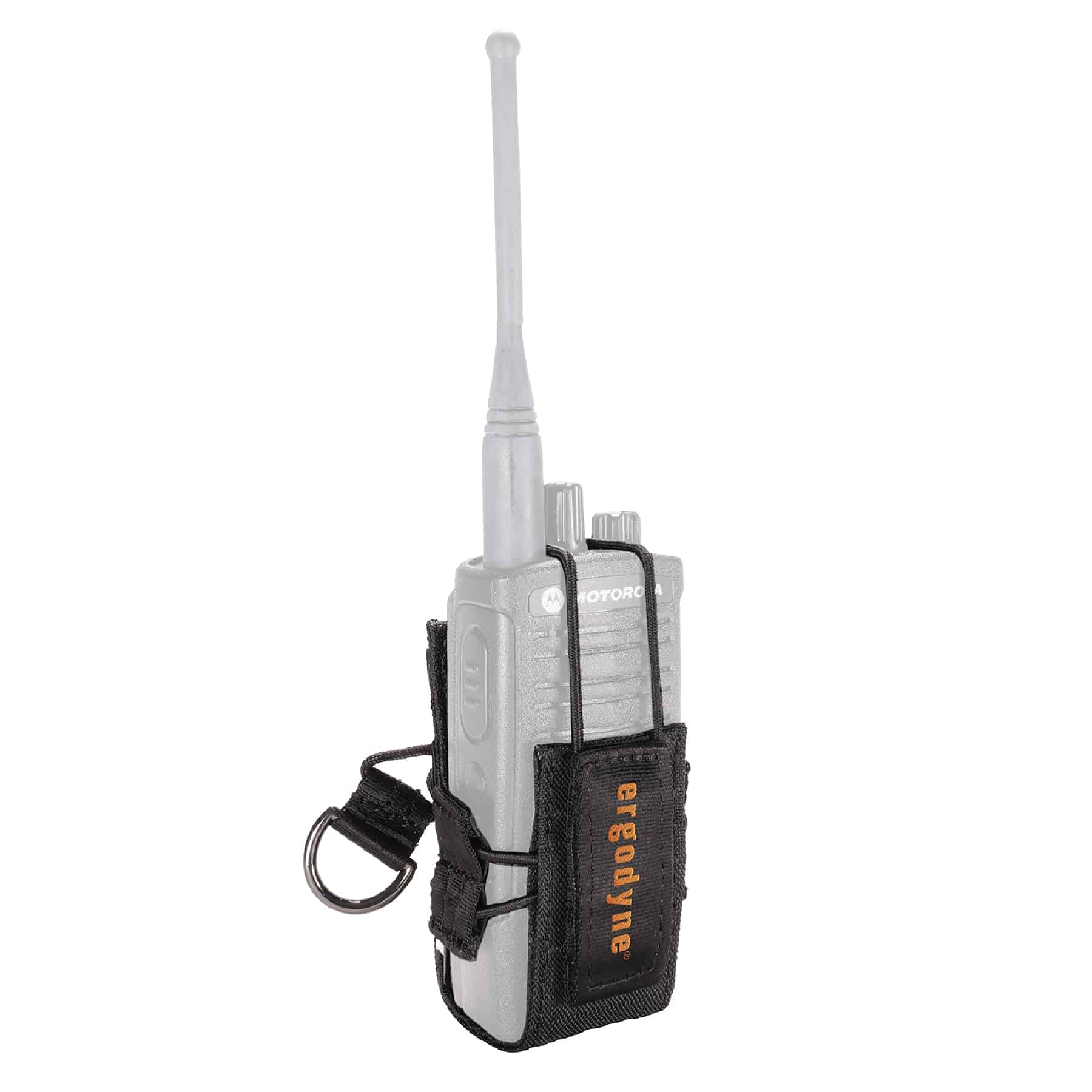 Ergodyne Squids 3772 Radio Holster Trap, Large, Black