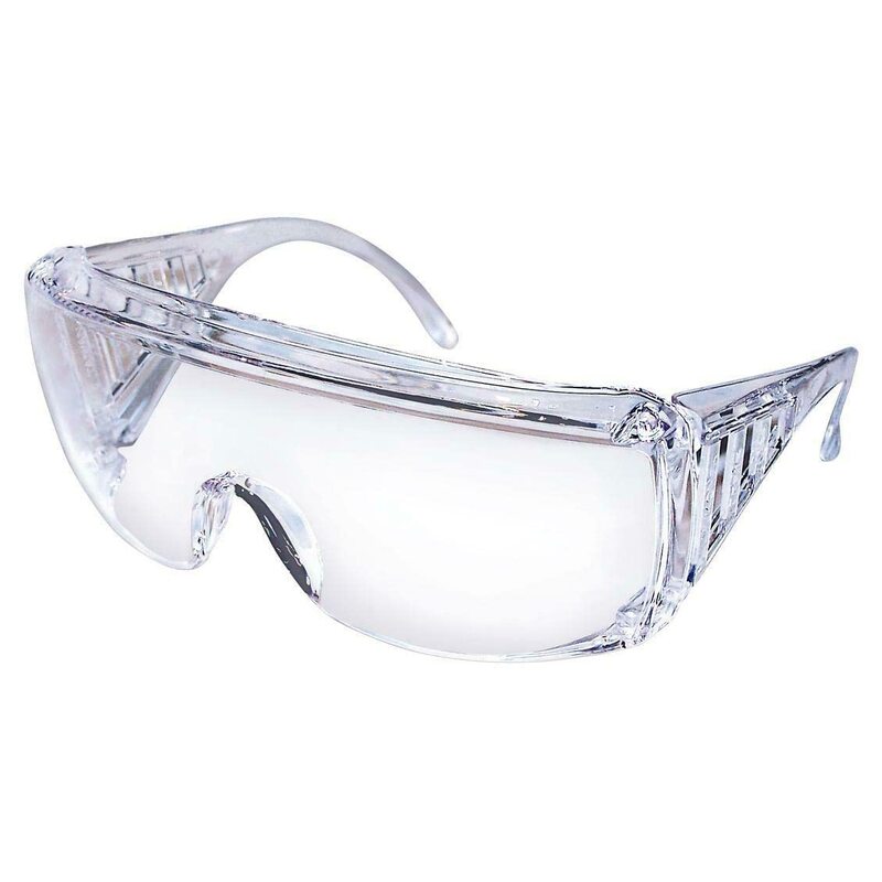 MCR Safety 9800 Series Clear Uncoated Lens Safety Glasses