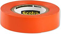 3M Scotch 35 Polyvinyl Chloride Color Coding Electrical Tape, 0 to 221 Degree F, 1250V/mil Dielectric Strength