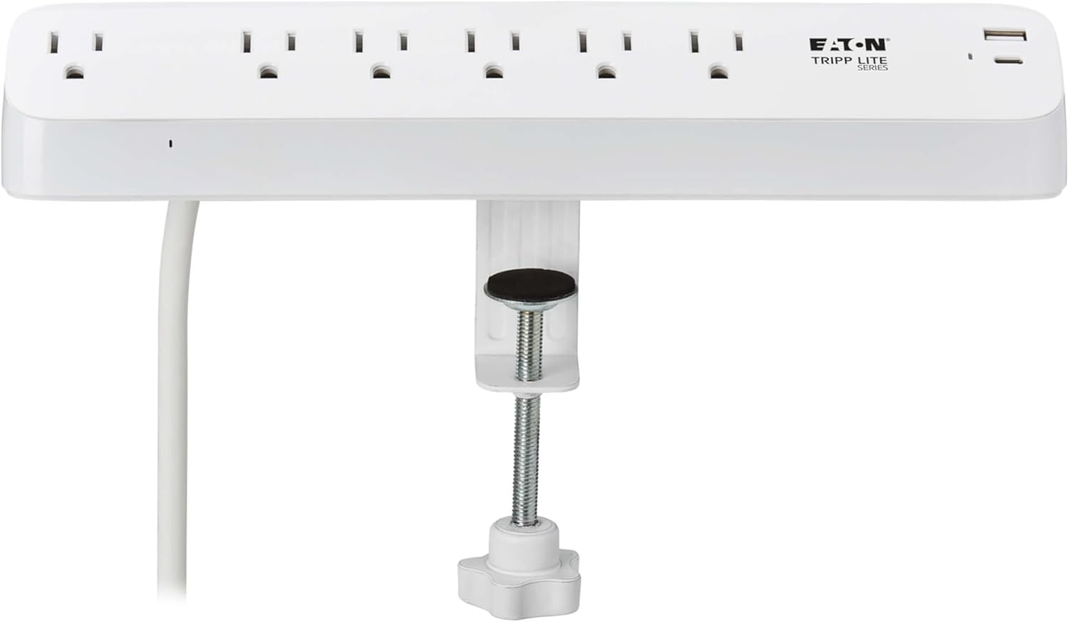 Eaton Tripp Lite Series Desk Clamp Power Strip Surge Protector