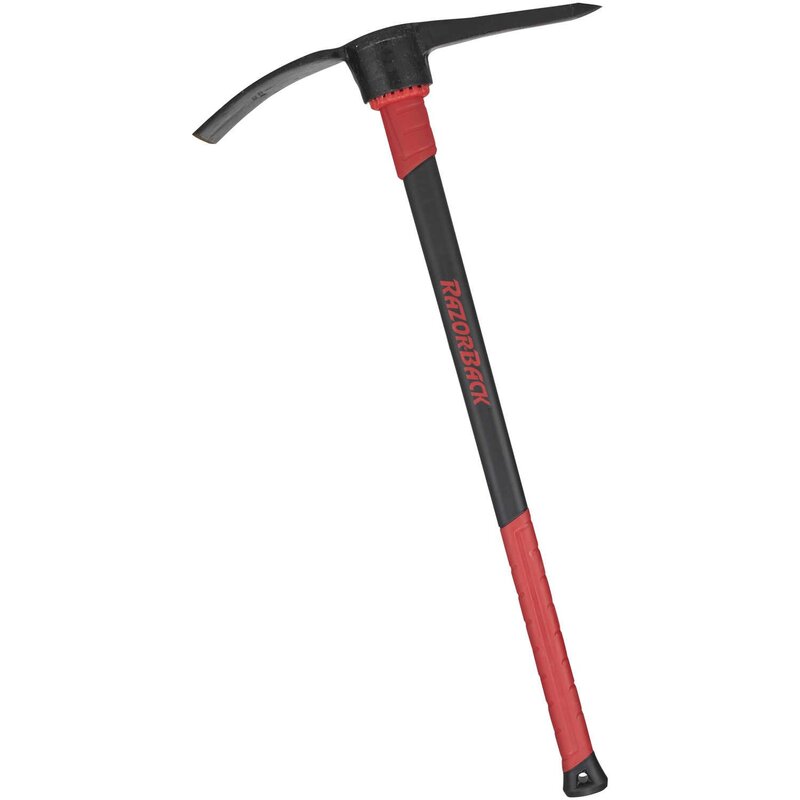 RAZORBACK 4118000 Pick Mattock With Fiberglass Handle