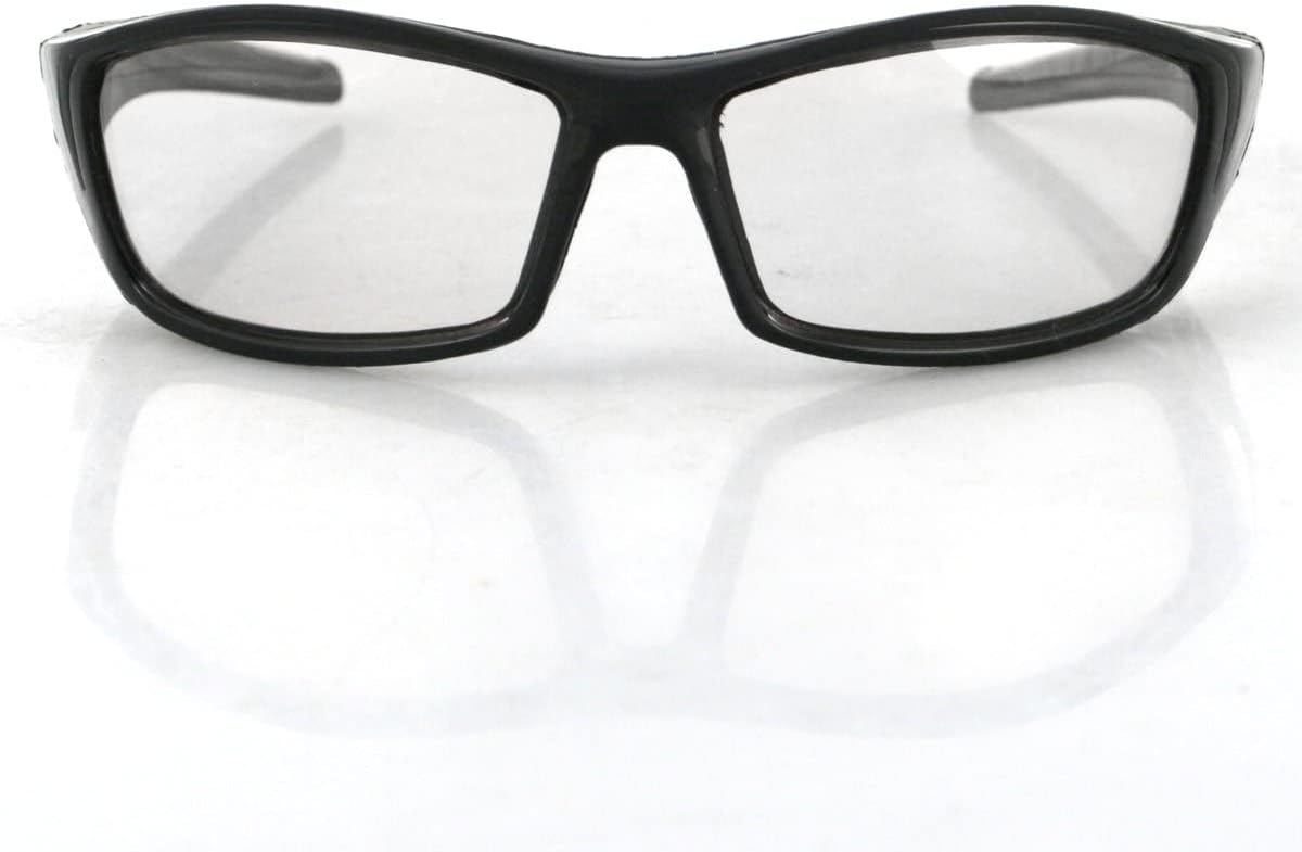 Bobster ® Hooligan, Gloss Black Frame, Clear Photochromic Lens