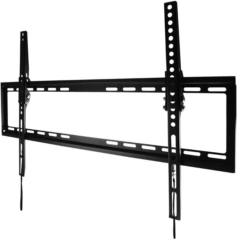 Monoprice Essential Tilt TV Wall Mount Bracket Low Profile for 37" to 70" TVs up to 77lbs, Max VESA 600x400, UL Certified
